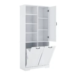 14.00 In. W X 31.00 In. D X 68.00 In. H Bathroom Storage Wall Cabinet In White 13 14.00 In. W X 31.00 In. D X 68.00 In. H Bathroom Storage Wall Cabinet In White -FURITURE SALE SHOP white vintage tahanbath bathroom wall cabinets z n725p208543k 44 1000